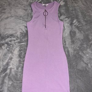 Purple Mini Dress